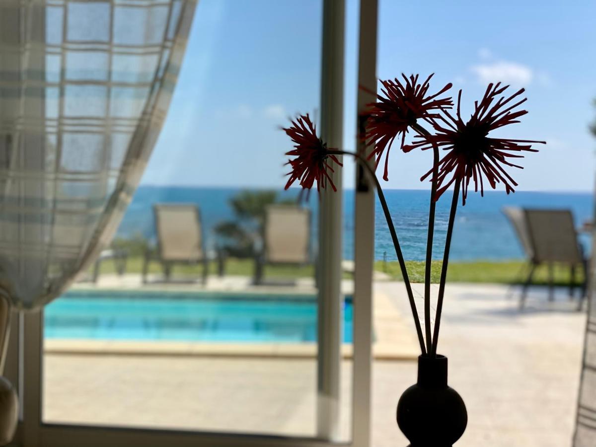 Amazing Front Line Villa In Coral Bay Peyia Extérieur photo